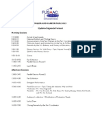 M&C Fair 2013 - Updated Agenda Format (As of June 5)