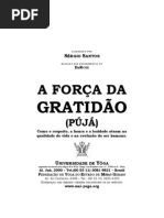A força da gratidão Pújá