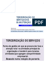 TERCEIRIZAÇÃO EM MANUTENCAO (Modo de Compatibilidade) PDF