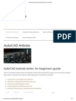 AutoCAD Tutorial, Tips and Best Practices _ CAD Notes