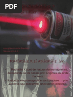 Aplicatii Ale Radiatiilor X Si Laser 