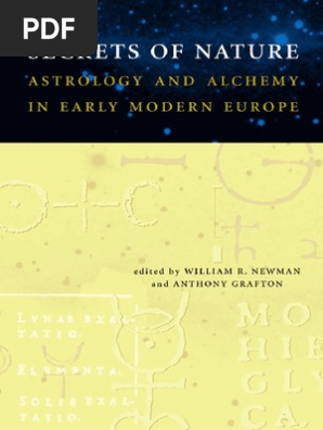 Astrology And Chemistry In Early Modern Europe Pdf Alchemy Astrology