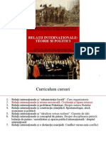 Curs 2 - Relatii Internationale - Teorie Si Politici PDF