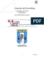 Rulebook Spanish ipf powerlifting 2013