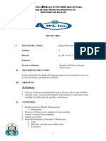 Reglas Parlamentarias Prontuario PDF