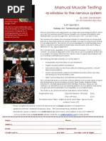 Download Muscle Testing seminar 5-6 Apr 2014  Farnborough M3M25 by Ulrik Sandstrom SN204097745 doc pdf