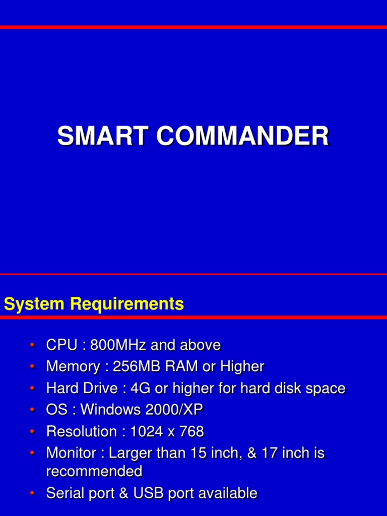 08 MDS Smart Commander RSUDSidoarjo 3 | PDF | Usb | Device Driver