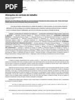 (Alterações do contrato de trabalho - Revista Jus Navigandi - Doutrina e Peças)