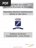 Professor Do Ensino Fundamental Anos Iniciais
