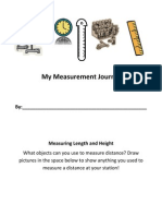 my measurement journal