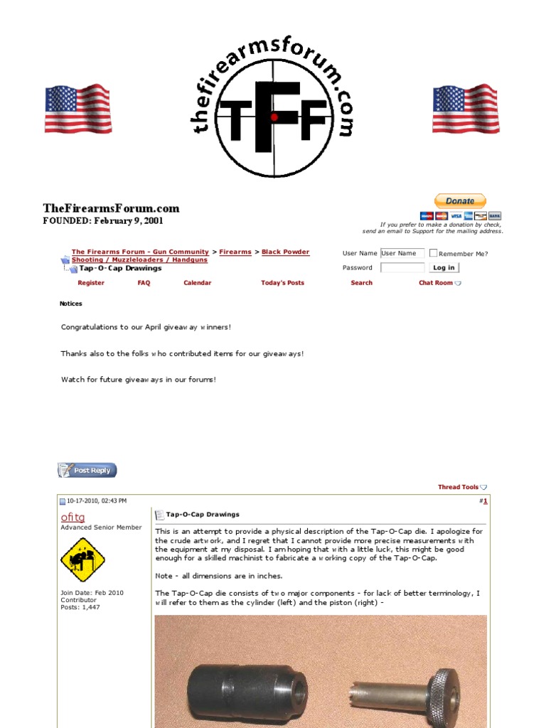 Tap O Cap PDF Forum Firearms