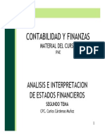 Ipae - Contabilidad y Finanzas - Separata - Analisis de Los Estados Financieros