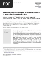 PFIQ-7: Pelvic Floor Impact Assessment | PDF | Vagina | Urinary Bladder