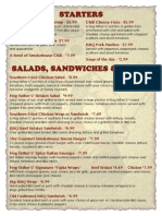 HF Online Menu