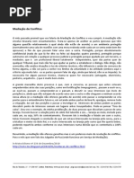 Mediação de Conflitos