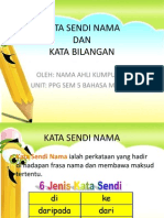 Kata Sendi Dan Kata Bilangan