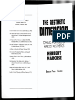 Herbert Marcuse The Aesthetic Dimension Toward A Critique of Marxist Aesthetics 1978 PDF