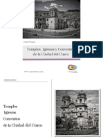 Templos, Iglesias y Conventos de La Ciudad Del Cusco