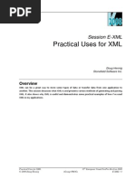 Practical Uses For XML