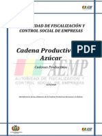 Cadena Productiva Del Azucar