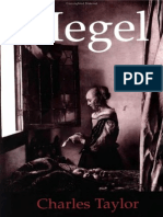 Hegel by Charles Taylor