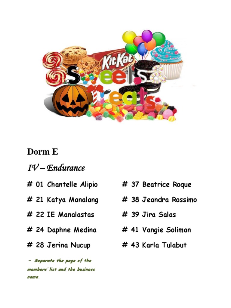 Sample Business Plan PDF Candy