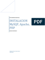 Alejandro Zarate gomezGuía de instalación de Apache, MySQL, PHP