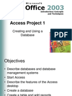 Access Project 1