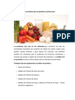 Alimentos Con Proteinas