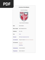 Sample of Application Letter  Malaysia