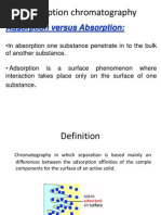 Adsorption Chromatography