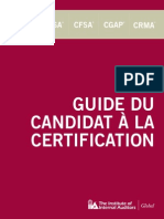 Certification Candidate Handbook French