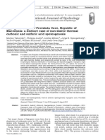 Hypogenic Origin of Provalata Cave (Republic of Macedonia)