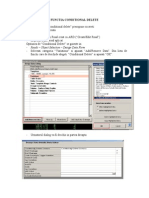 Functia Conditional Delete