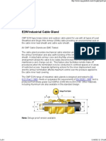 E2W Industrial Cable Gland
