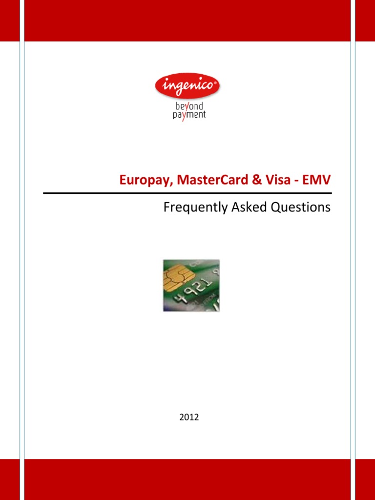Understanding EMV: An Overview of Frequently Asked Questions about ...