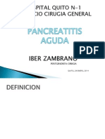 Pancreatitis