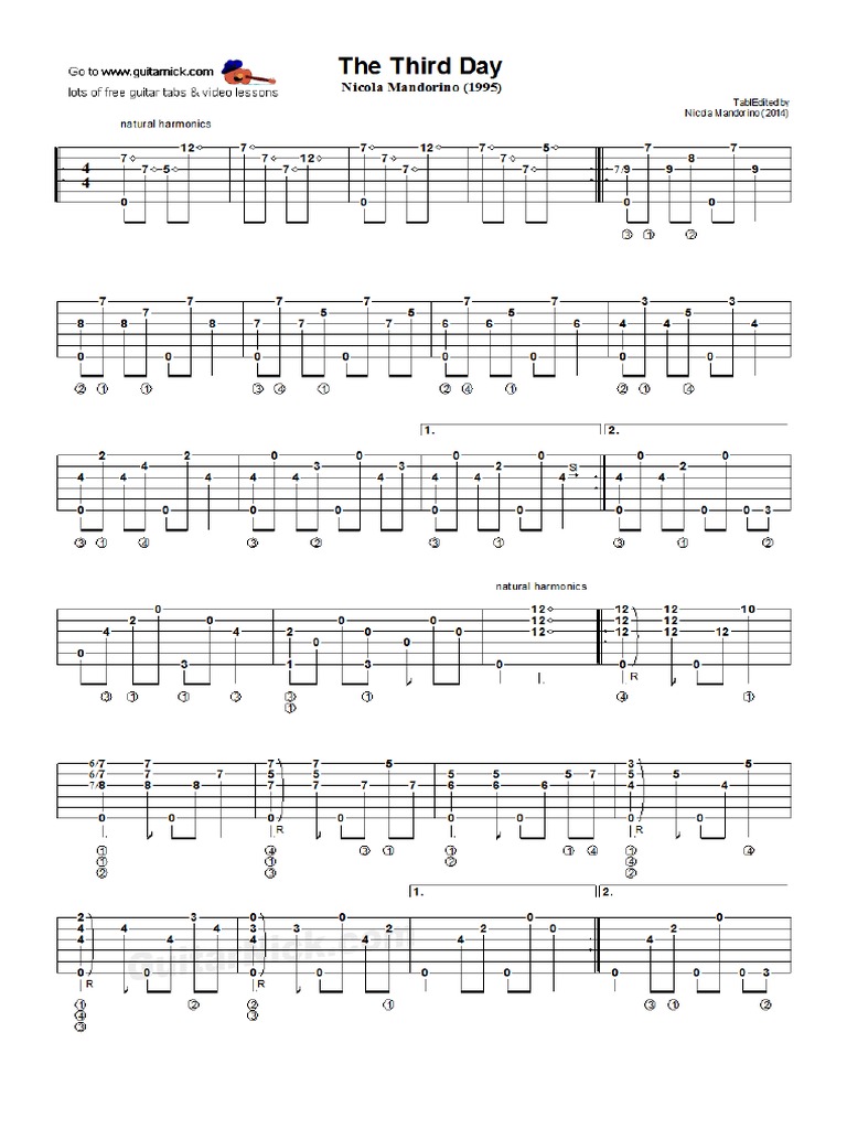 Fingerstyle TABS