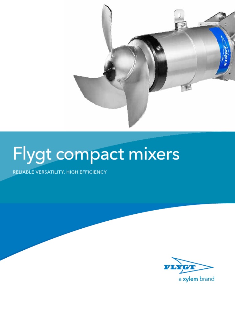 2 Mixer Flygt Engines Jet Engine