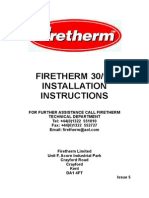 Manual Firetherm 30.90