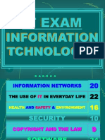 It Exam: Information Tchnologey
