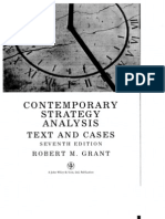 Contemporary Strategy Analysis Robert M Grant 7th Ed CH 6