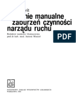 Leczenie Manualne Zaburzeń Czynności Narządu Ruchu - K. Lewit