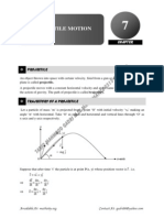 Ch07 Projectile Motion