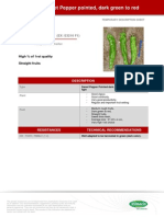 Pepper RODRI Technical Sheet 2014