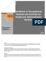 OHS WSA Handbook Healtcare Admin Workers