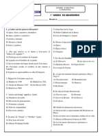 Examen Bimestral de Literatura 1 Sec