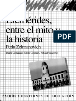 CURSO Zelmanovich - Perla-Efemerides, - Entre - El - Mito - y - La - Historia PDF