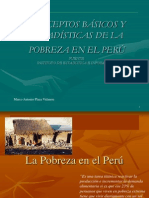 Pobreza en El Peru