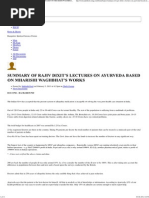 Download SUMMARY OF RAJIV DIXITS LECTURES ON AYURVEDA BASED  by arijitnirmal SN204202779 doc pdf